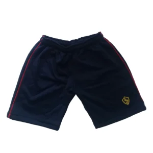 Bermuda friza deportiva rústica azul