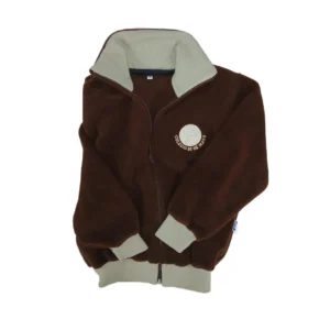 Campera polar marrón