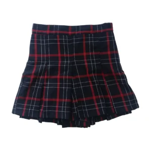 Pollera pantalón poliviscosa escocesa