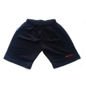 Bermuda friza deportiva rústica azul