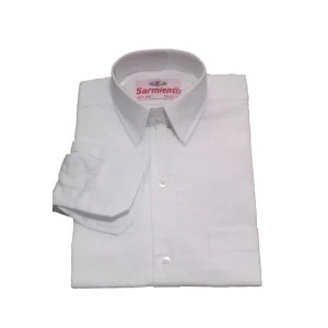 Camisa blanca mangas largas