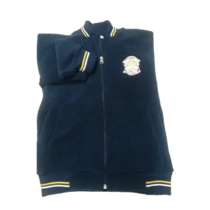 Campera polar azul