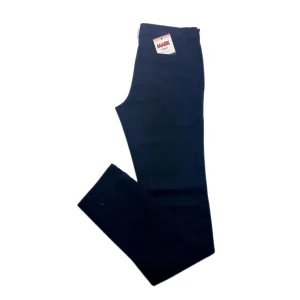 Pantalón gabardina elastizada azul