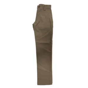 Pantalón gabardina elastizada beige
