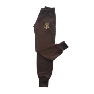 Pantalón frisa deportiva rústica marrón