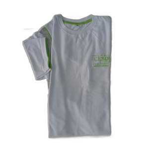 Remera piqué blanco mangas cortas